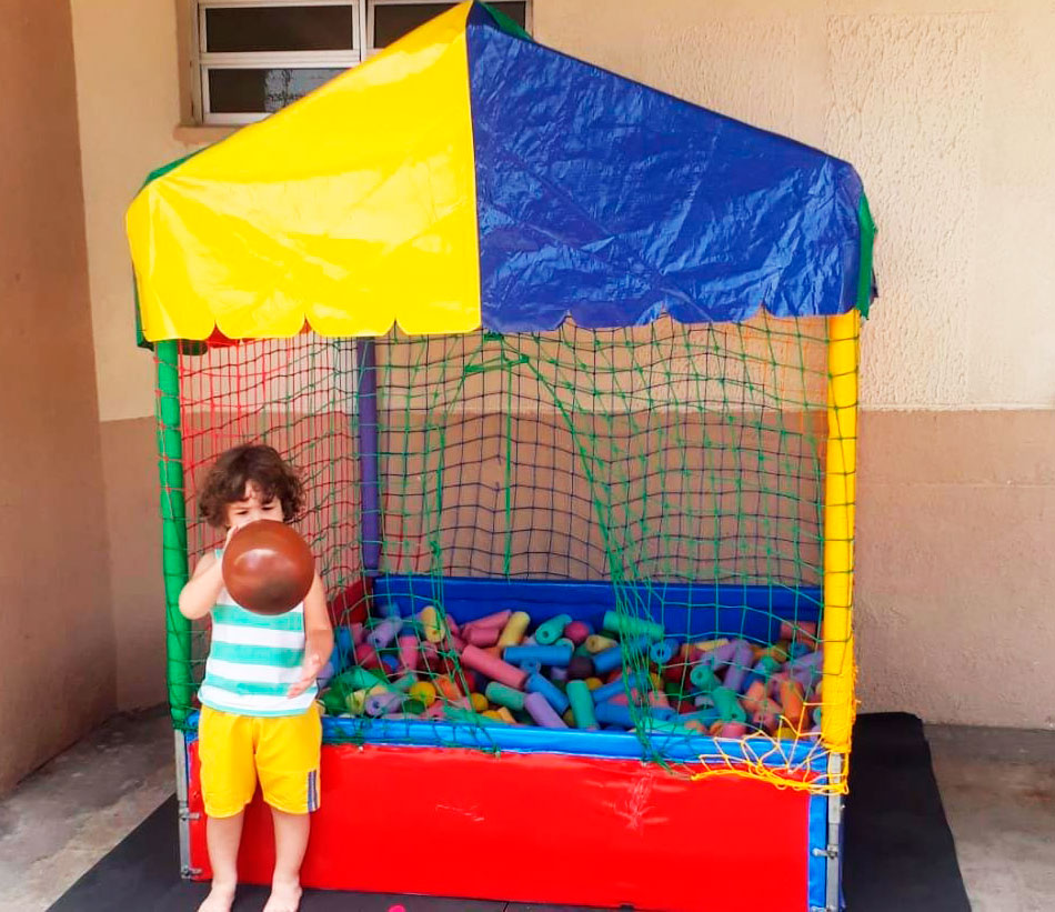 Aluguel de Piscina de Bolinhas Média